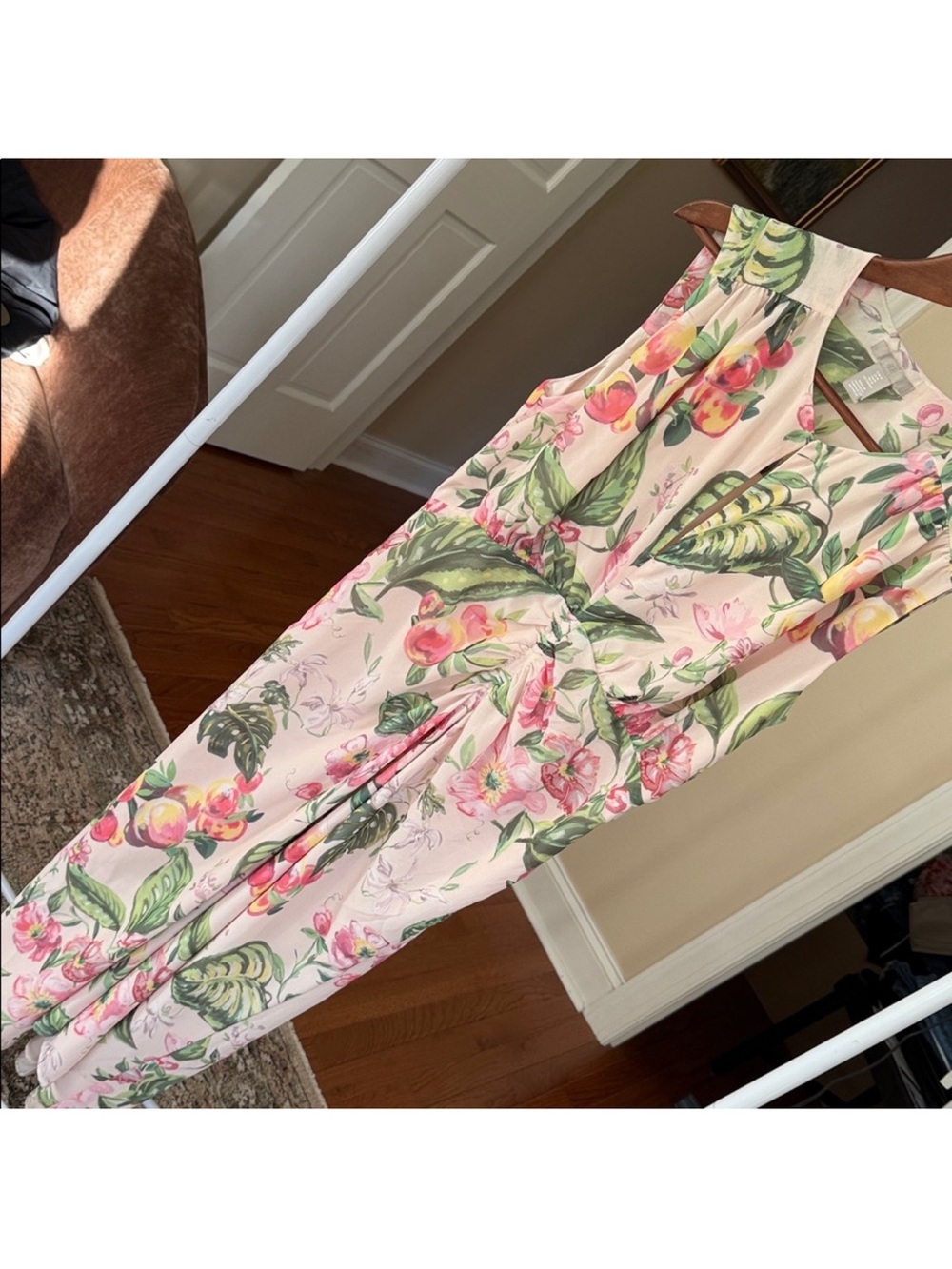 H&M chiffon dress with floral print - Picture 4 of 9
